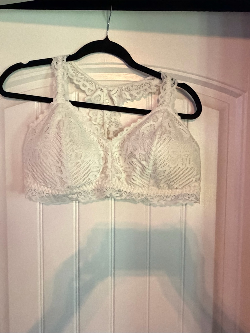 Maurices White Lace Bralette Bandeau